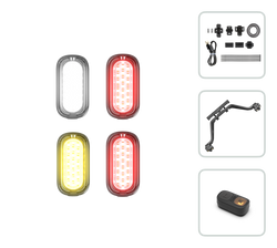 4x Bike Light Mini Bundle