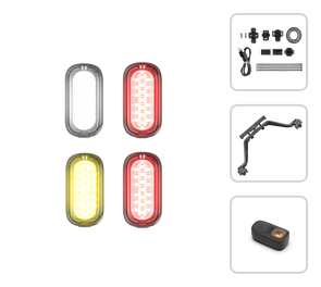 4x Bike Light Mini Bundle