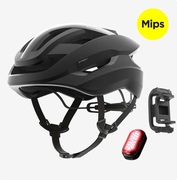 Lumos Ultra Fly Pro (Mips) + Bike Light Mini