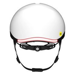 Lumos Nyxel Smart  Bike Helmet — White — mips