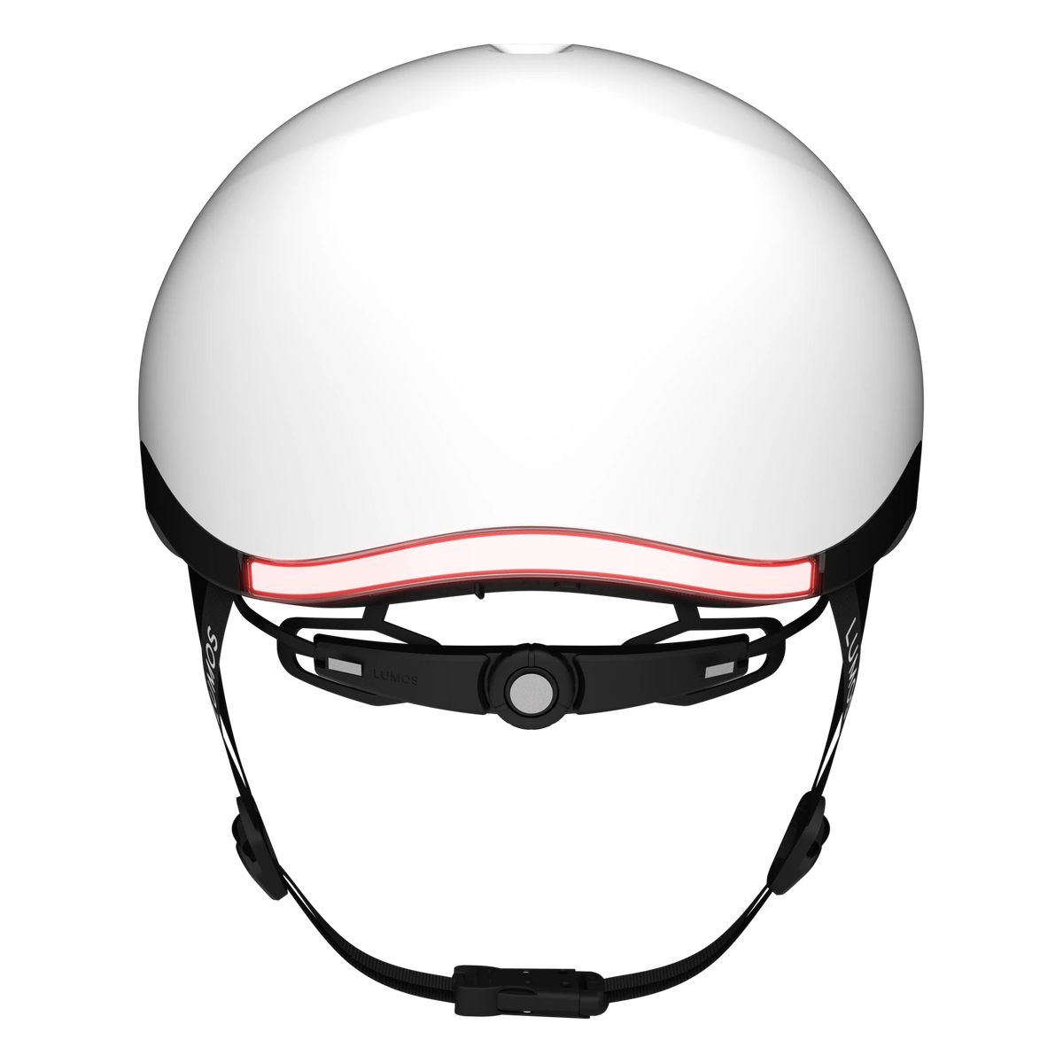 Lumos Nyxel Smart  Bike Helmet — White — standard