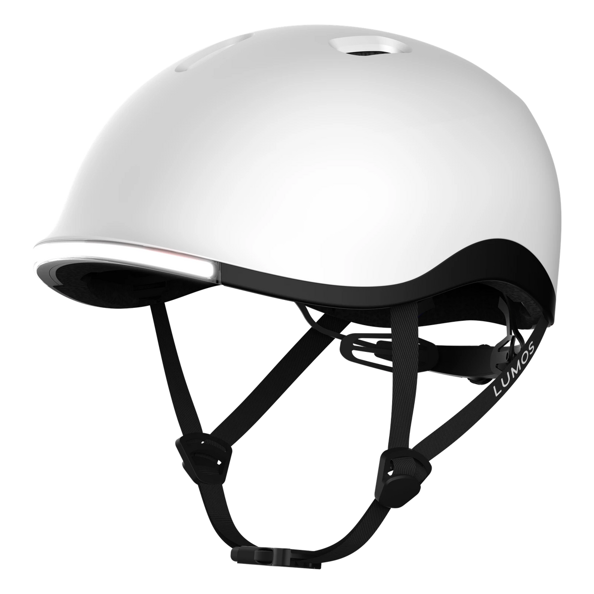 Lumos Nyxel Smart  Bike Helmet — White — standard